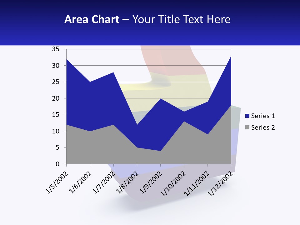 A 3D Image Of A Rainbow Colored Finger PowerPoint Template