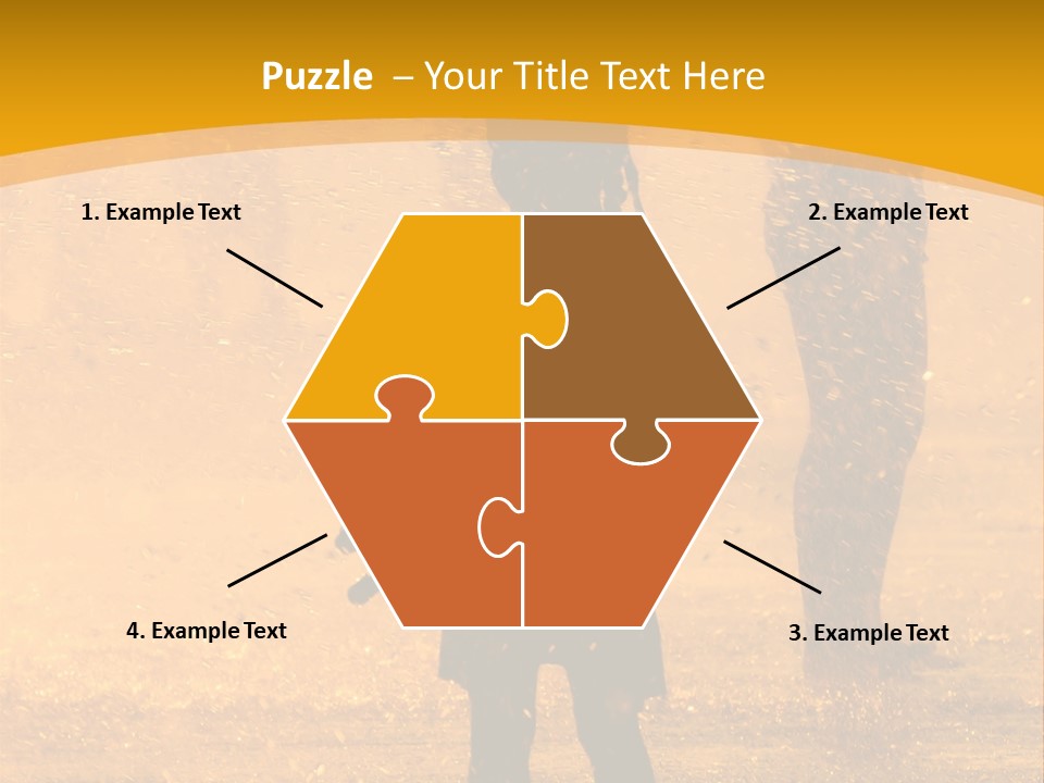 A Girl Standing In The Rain With Her Hands In Her Pockets PowerPoint Template