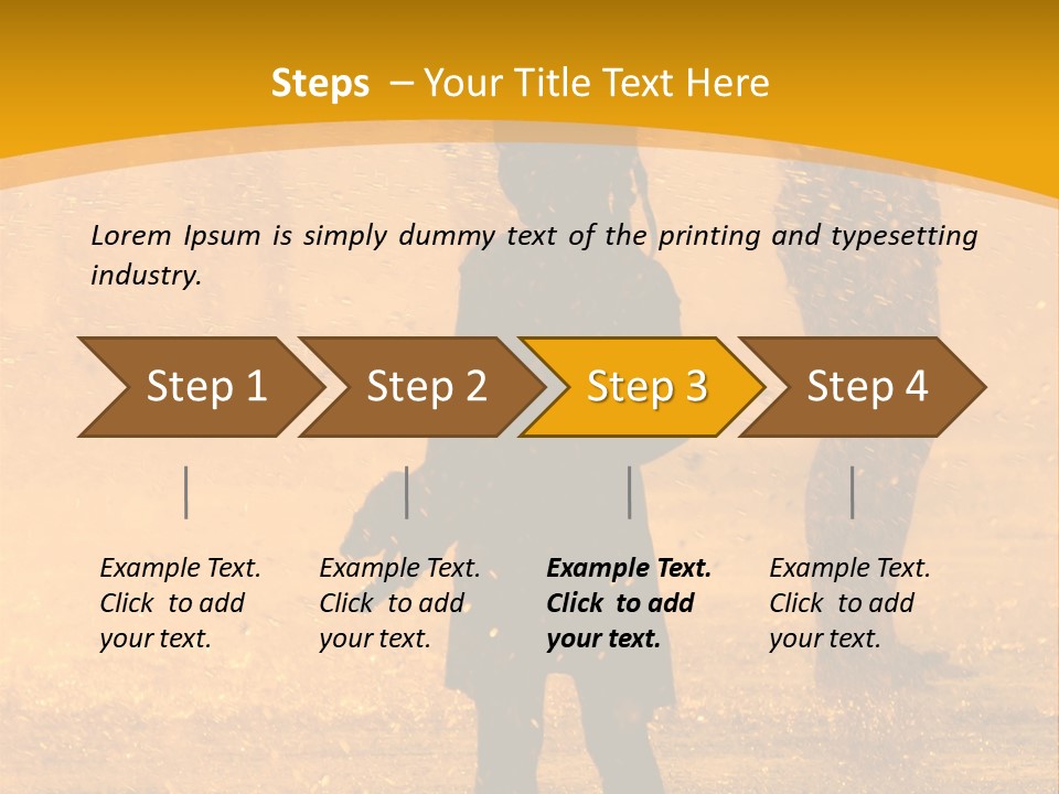 A Girl Standing In The Rain With Her Hands In Her Pockets PowerPoint Template