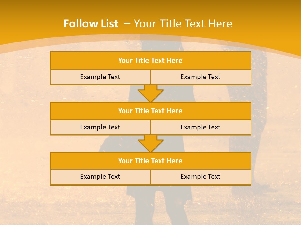 A Girl Standing In The Rain With Her Hands In Her Pockets PowerPoint Template