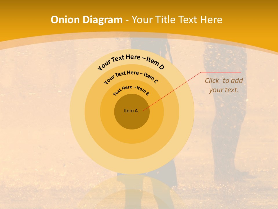 A Girl Standing In The Rain With Her Hands In Her Pockets PowerPoint Template