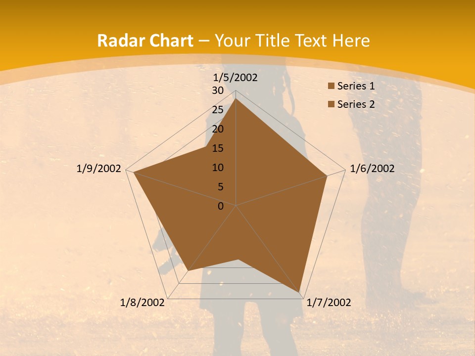 A Girl Standing In The Rain With Her Hands In Her Pockets PowerPoint Template