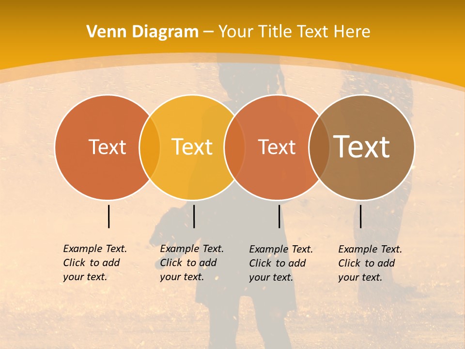 A Girl Standing In The Rain With Her Hands In Her Pockets PowerPoint Template
