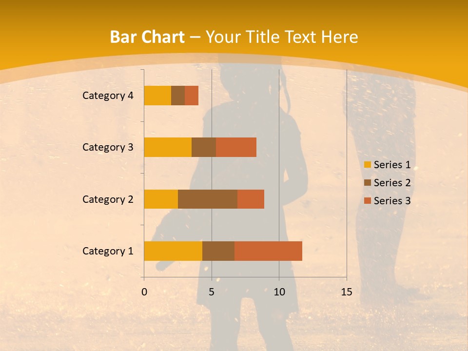 A Girl Standing In The Rain With Her Hands In Her Pockets PowerPoint Template