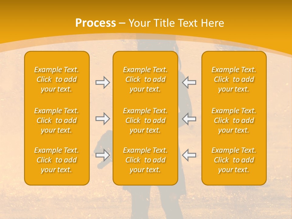 A Girl Standing In The Rain With Her Hands In Her Pockets PowerPoint Template