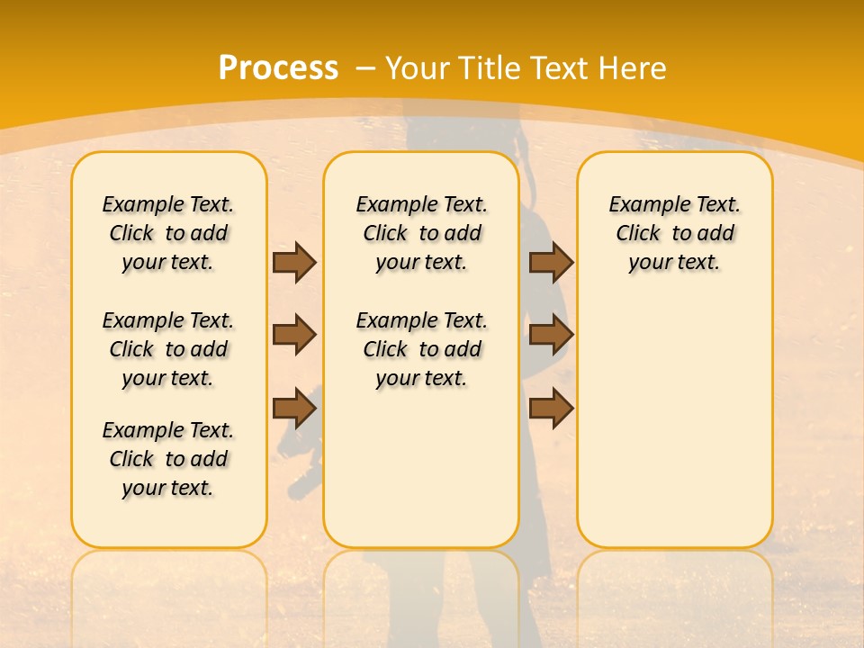 A Girl Standing In The Rain With Her Hands In Her Pockets PowerPoint Template