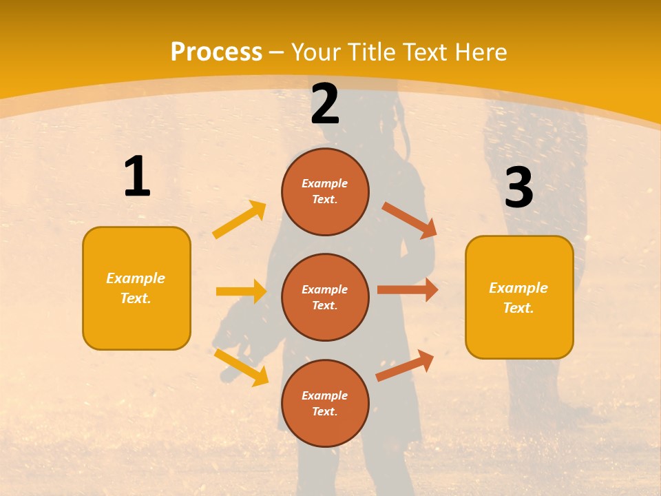 A Girl Standing In The Rain With Her Hands In Her Pockets PowerPoint Template