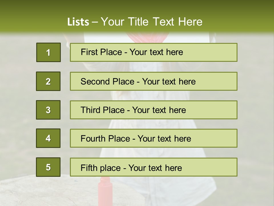 A Girl Holding A Piece Of Paper With A Heart Drawn On It PowerPoint Template