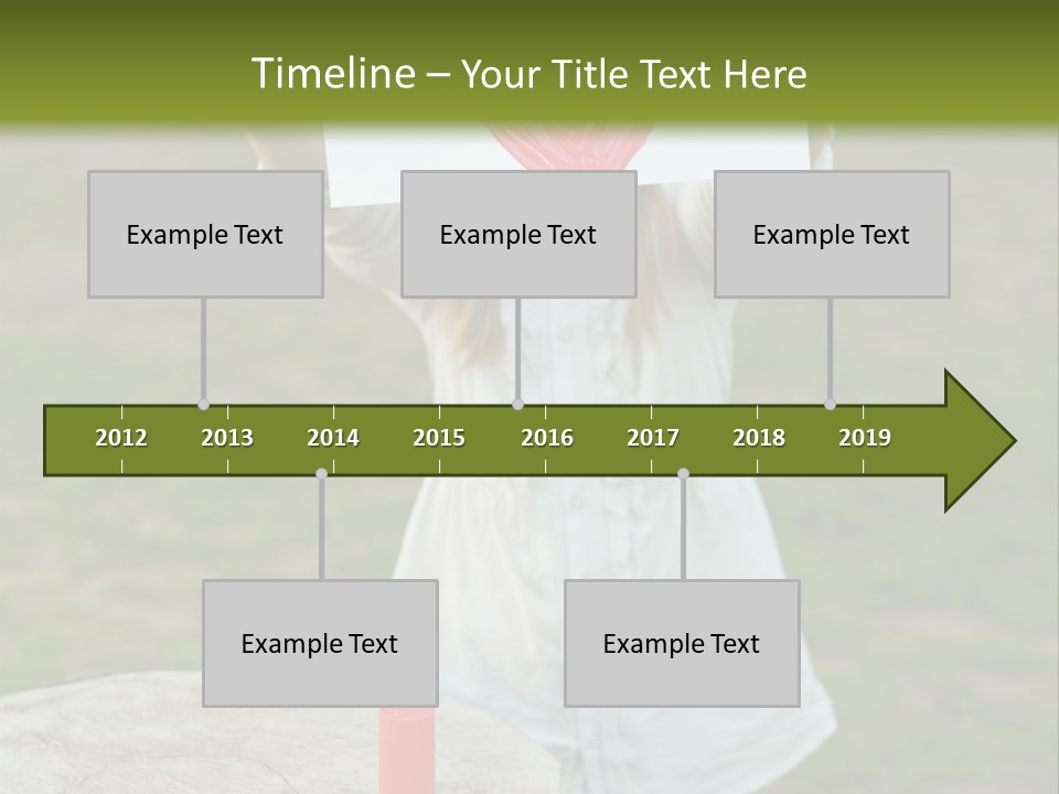 A Girl Holding A Piece Of Paper With A Heart Drawn On It PowerPoint Template
