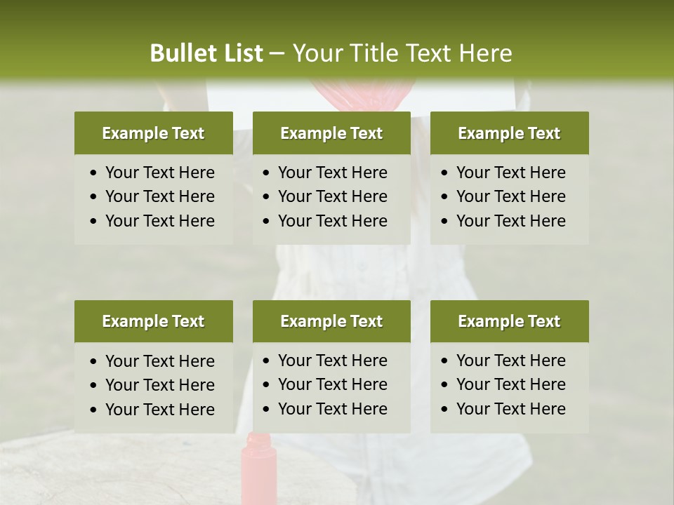 A Girl Holding A Piece Of Paper With A Heart Drawn On It PowerPoint Template