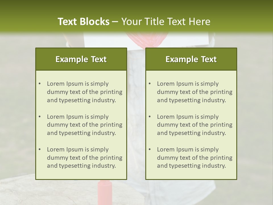 A Girl Holding A Piece Of Paper With A Heart Drawn On It PowerPoint Template