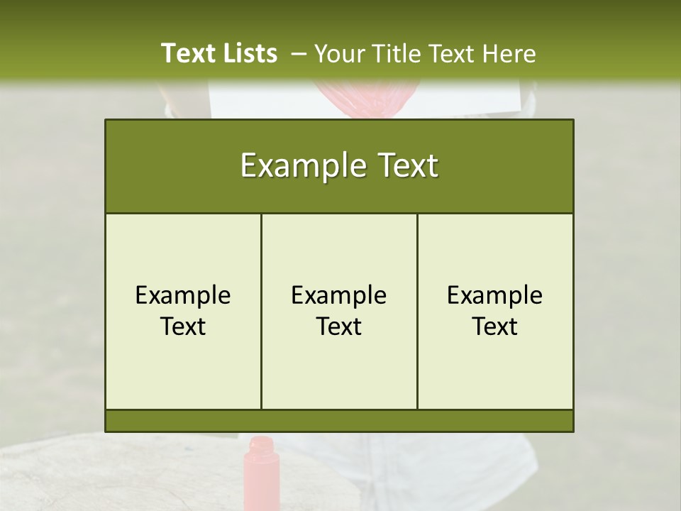 A Girl Holding A Piece Of Paper With A Heart Drawn On It PowerPoint Template