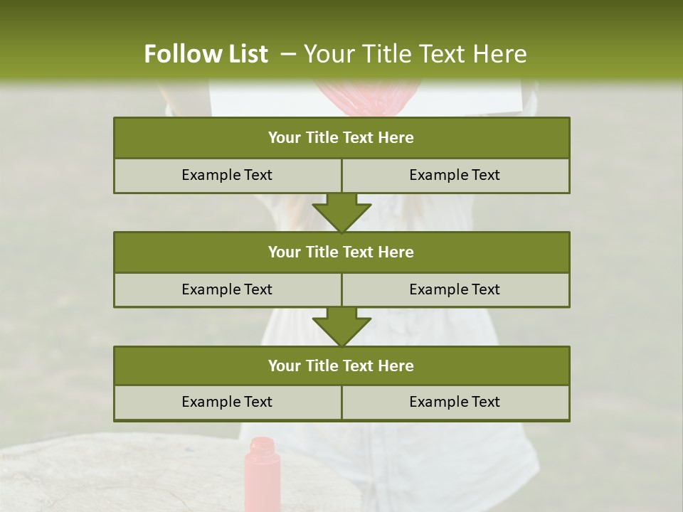 A Girl Holding A Piece Of Paper With A Heart Drawn On It PowerPoint Template