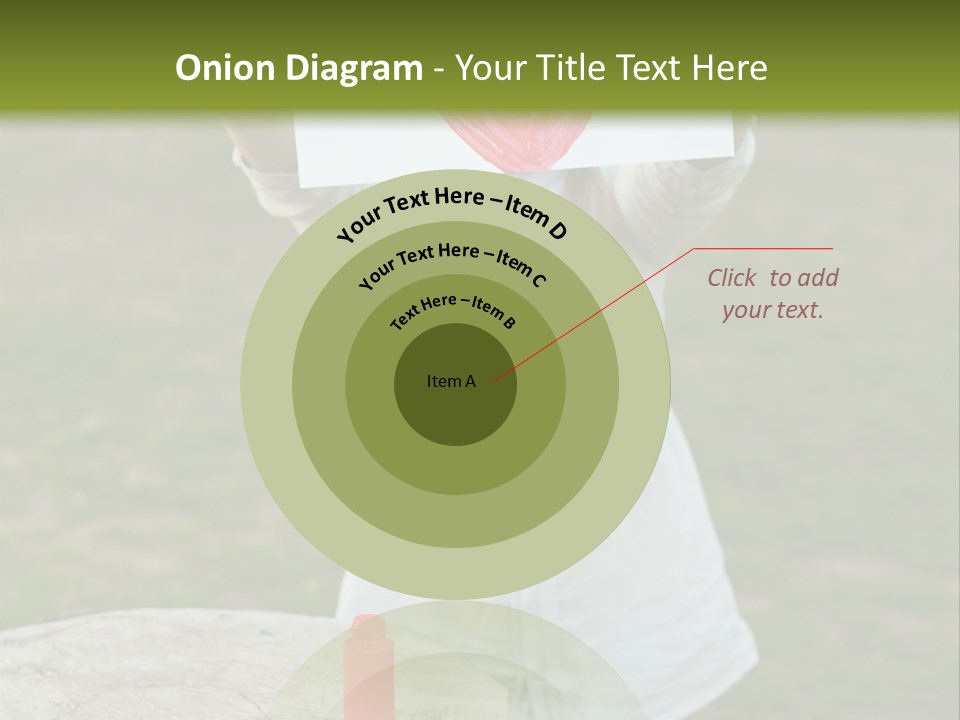 A Girl Holding A Piece Of Paper With A Heart Drawn On It PowerPoint Template