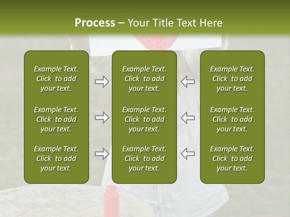 A Girl Holding A Piece Of Paper With A Heart Drawn On It PowerPoint Template