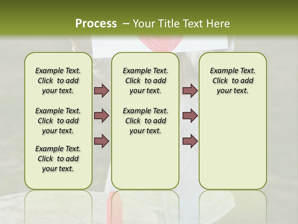 A Girl Holding A Piece Of Paper With A Heart Drawn On It PowerPoint Template