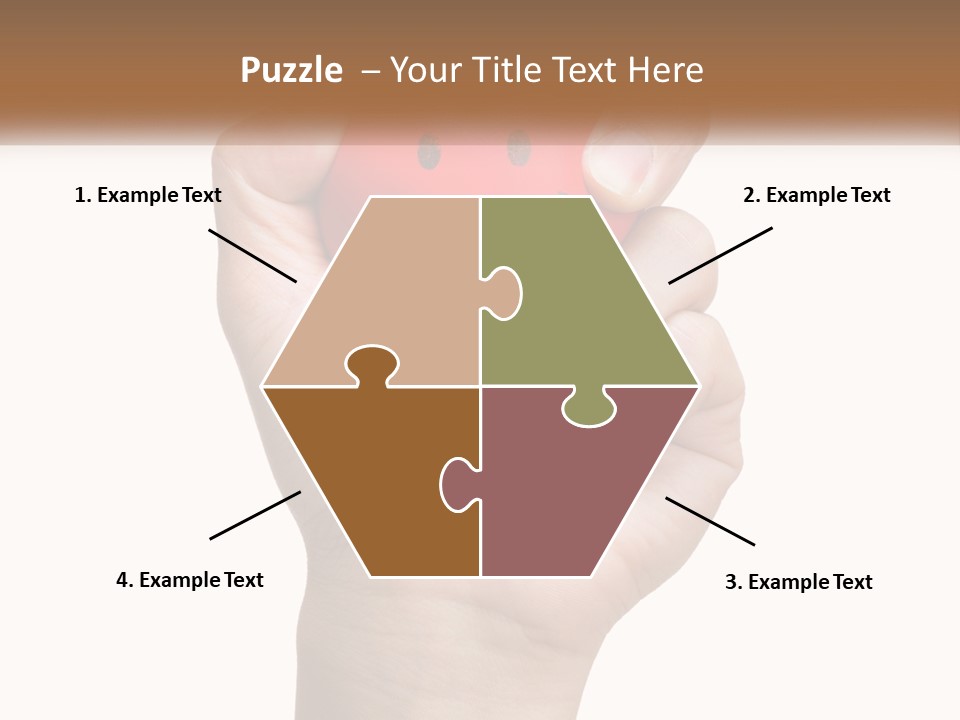 A Person Holding A Red Heart With A Smiley Face On It PowerPoint Template