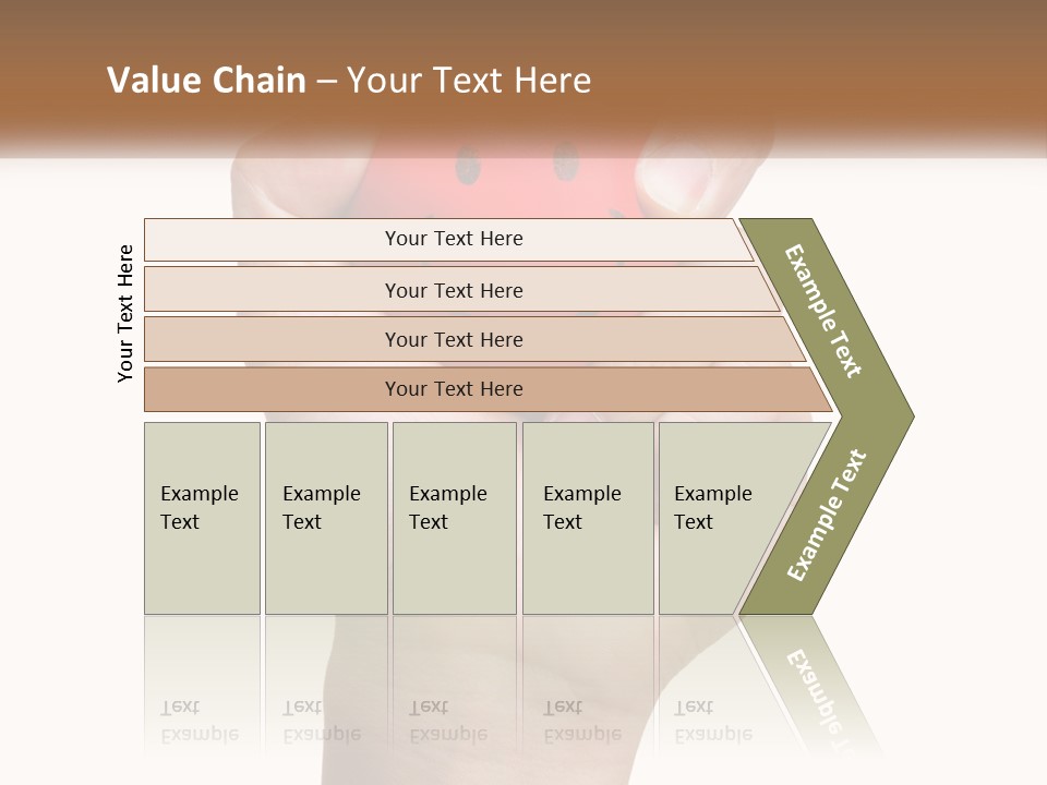 A Person Holding A Red Heart With A Smiley Face On It PowerPoint Template