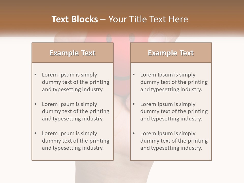 A Person Holding A Red Heart With A Smiley Face On It PowerPoint Template