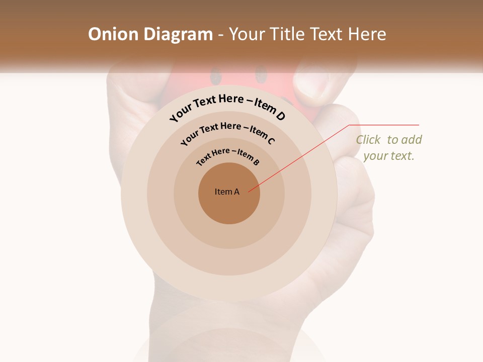 A Person Holding A Red Heart With A Smiley Face On It PowerPoint Template