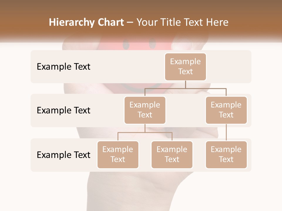 A Person Holding A Red Heart With A Smiley Face On It PowerPoint Template