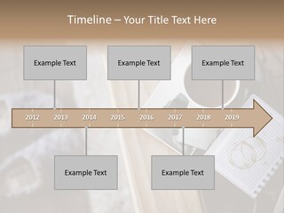 A Cup Of Coffee Sitting On Top Of A Wooden Table PowerPoint Template