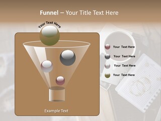 A Cup Of Coffee Sitting On Top Of A Wooden Table PowerPoint Template