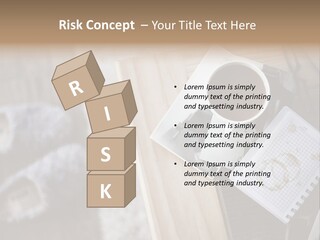 A Cup Of Coffee Sitting On Top Of A Wooden Table PowerPoint Template