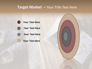 A Cup Of Coffee Sitting On Top Of A Wooden Table PowerPoint Template