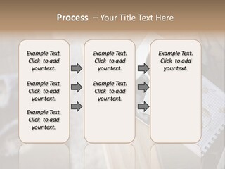 A Cup Of Coffee Sitting On Top Of A Wooden Table PowerPoint Template