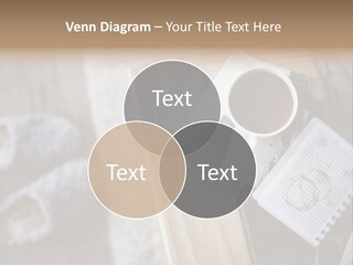 A Cup Of Coffee Sitting On Top Of A Wooden Table PowerPoint Template