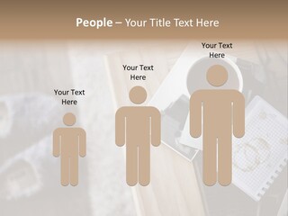 A Cup Of Coffee Sitting On Top Of A Wooden Table PowerPoint Template