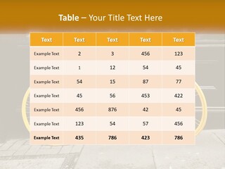 A Yellow Bicycle Parked On The Side Of A Building PowerPoint Template