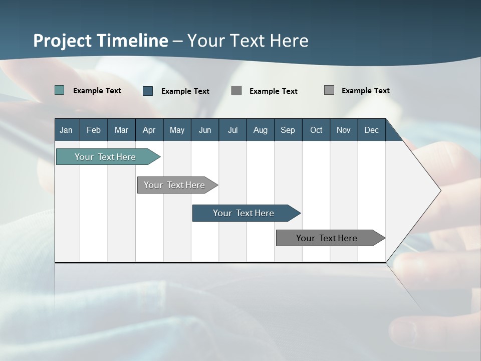 A Person Holding A Cell Phone In Their Hands PowerPoint Template