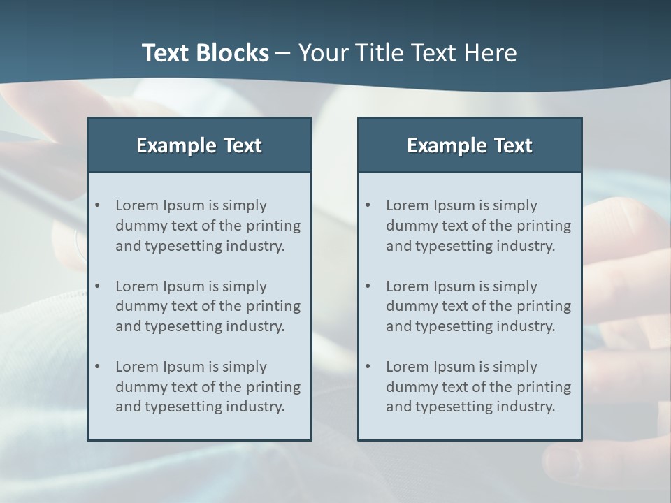 A Person Holding A Cell Phone In Their Hands PowerPoint Template
