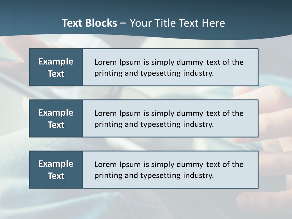 A Person Holding A Cell Phone In Their Hands PowerPoint Template