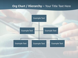 A Person Holding A Cell Phone In Their Hands PowerPoint Template