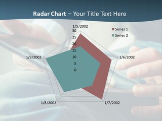 A Person Holding A Cell Phone In Their Hands PowerPoint Template