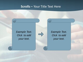 A Person Holding A Cell Phone In Their Hands PowerPoint Template