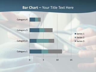A Person Holding A Cell Phone In Their Hands PowerPoint Template