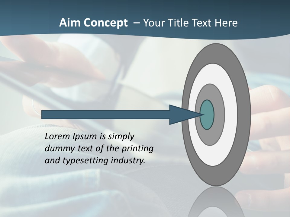 A Person Holding A Cell Phone In Their Hands PowerPoint Template