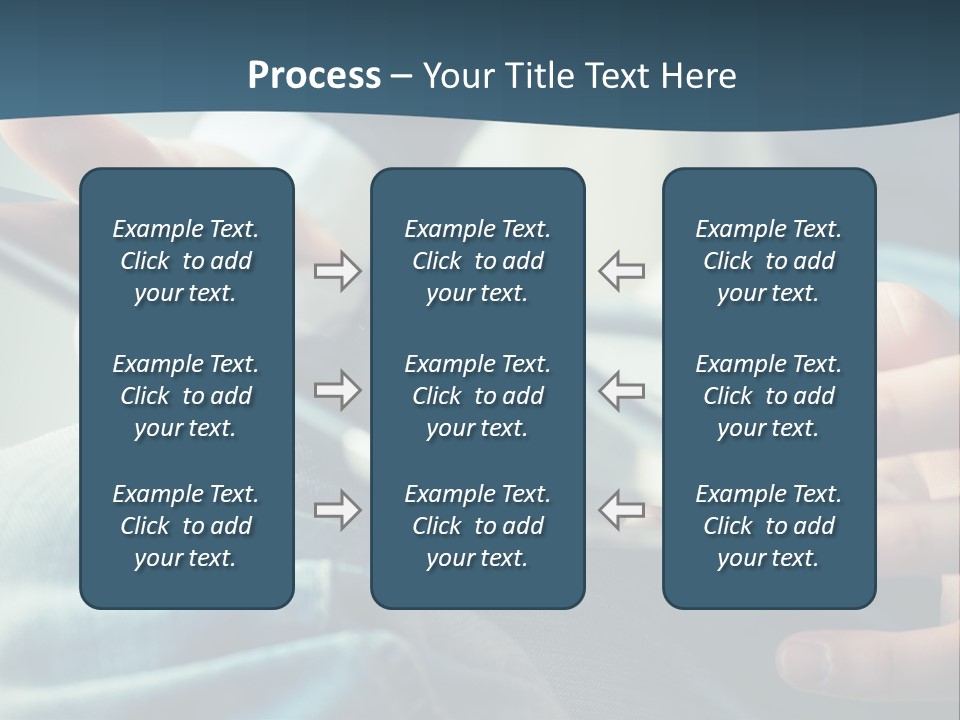 A Person Holding A Cell Phone In Their Hands PowerPoint Template