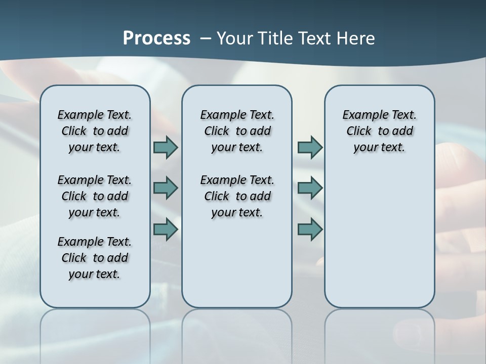 A Person Holding A Cell Phone In Their Hands PowerPoint Template