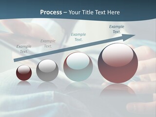 A Person Holding A Cell Phone In Their Hands PowerPoint Template