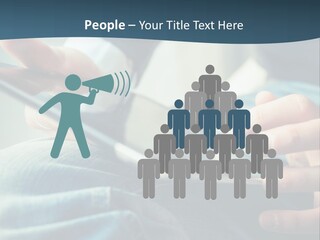 A Person Holding A Cell Phone In Their Hands PowerPoint Template