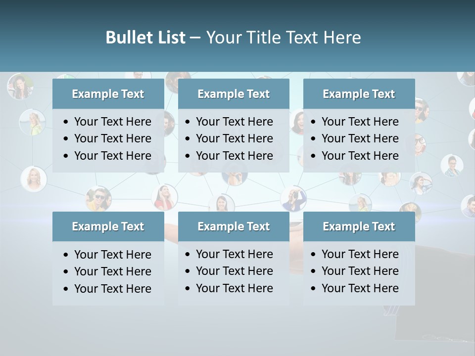 A Person Holding A Cell Phone In Their Hand PowerPoint Template