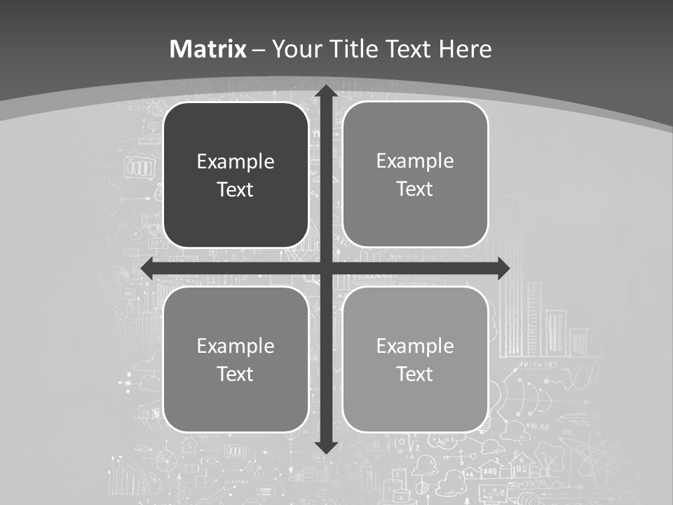 A Black And White Photo Of A Wall With A Lot Of Writing On It PowerPoint Template