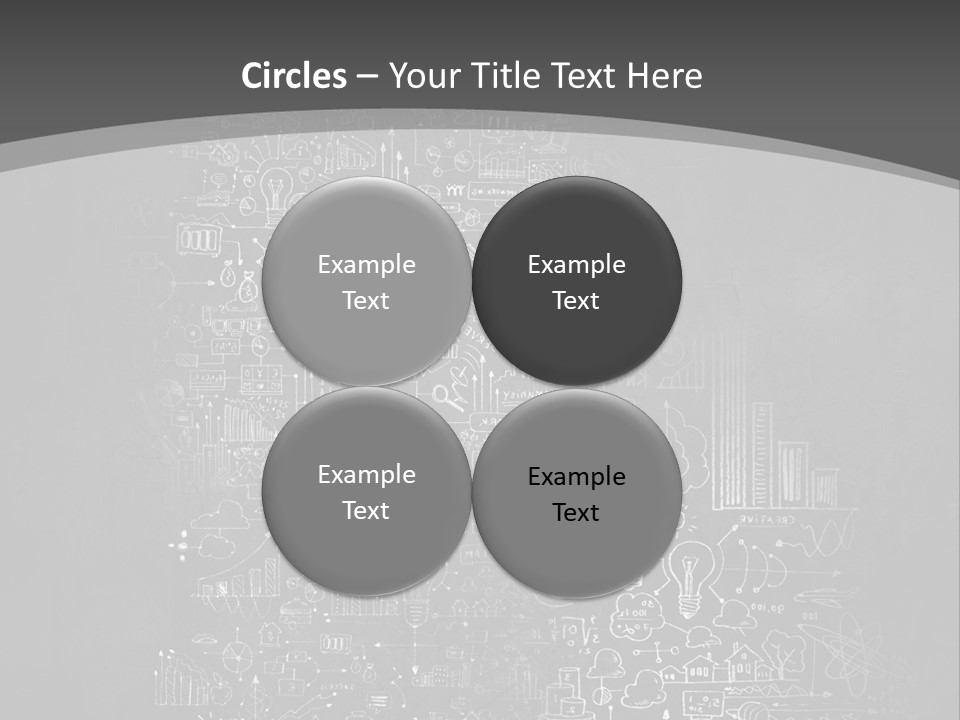 A Black And White Photo Of A Wall With A Lot Of Writing On It PowerPoint Template