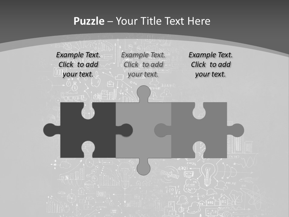 A Black And White Photo Of A Wall With A Lot Of Writing On It PowerPoint Template