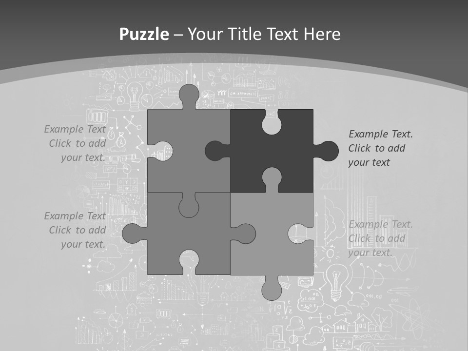 A Black And White Photo Of A Wall With A Lot Of Writing On It PowerPoint Template